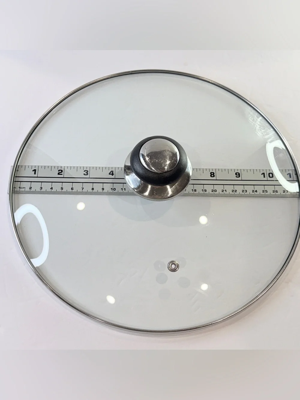 Tempered Glass Pot Lid Set 8” & 10” Stainless Steel Rim Replacement Covers